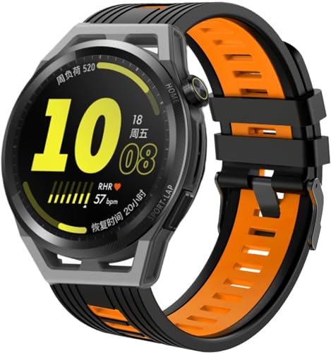 Correa para Ticwatch Pro 3 transpirable e impermeable de silicona flexible deportiva 3