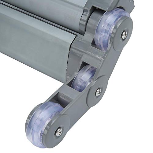 Resistência à corrosão Prático cabeça de vácuo de piscina de liga de alumínio, limpador de piscina,