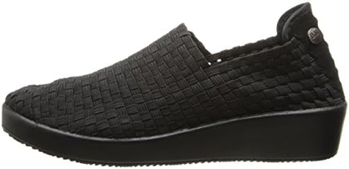 Bernie Mev Women's Smooth Cha Slip-On Loafer, Black, 40 EU/9.5-10 M US | Image 7