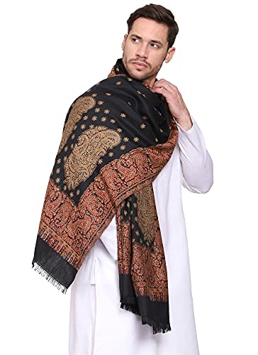 Châles en laine d'acro tissée homme Weavers Villa : le cadeau chic et chaleureux MS-508