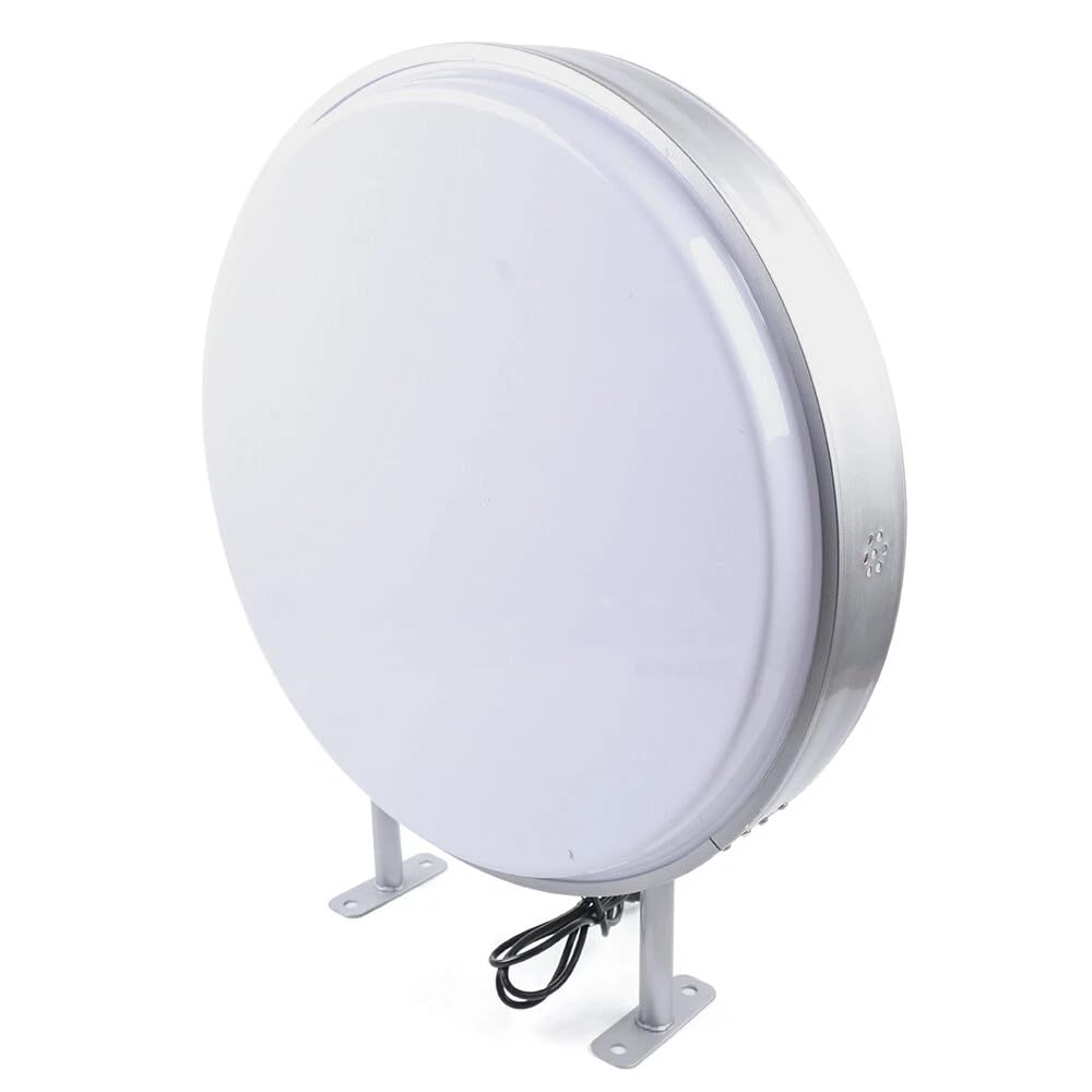 Skrzynka świetlna LED, 60 cm, dwustronna, okrągła, wodoszczelna, z akrylowym kloszem, reklama świetlna do restauracji, sklepów, firm