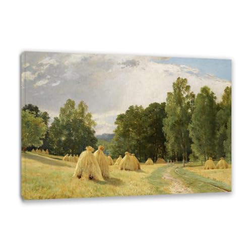 Peinture tableau decoration murale Shishkin 40x60cm pour masquer les murs vides
