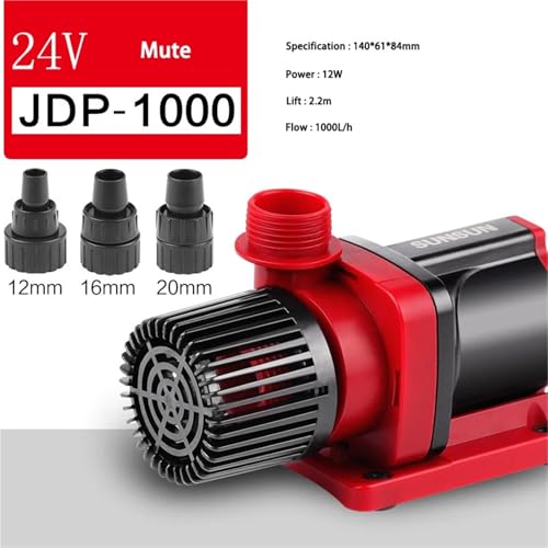 Pompe à eau submersible JDP-1000 pour l'aquarium marin et poisson - 8