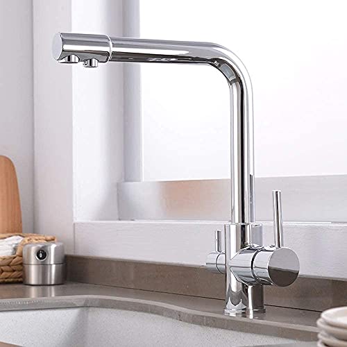 Robinet chaud et froid à trois voies pour filtration, le cadeau idéal pour la maison