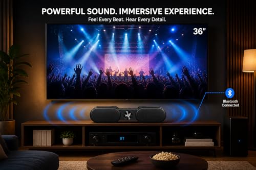 Image of Prime Beat 80W Bluetooth Speaker with Mobile Stand, TWS Pairing, Bluetooth 5.3, 1500mAh Battery, Loud Bass & Clear Sound, USB /TF /FM Support - Wireless Speaker for TV, Laptop, Tablet & Mobile (BLAC)