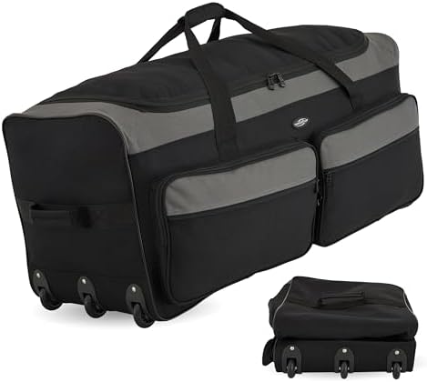 Travelers Club 36 Asgard 3-Wheel Rolling Duffel Bag