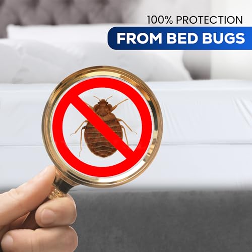 Utopia Bedding Waterproof Mattress Encasement Double Size (135 X 190 X 30 Cm), Zippered Mattress Protector Cover, Bed Bug & Dust Mite Proof, White - 4