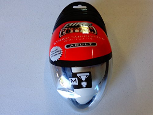 BIKE BAHC17-M Adult Hard Cup Supporter-Unit (White, Medium)
