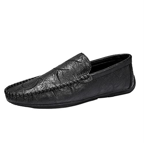 Loafers for Men Moccasins Shoes Solid Colors Vegan Leather Resistant Comfortable Anti-Slip Fashion Slip On
