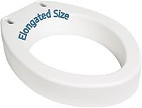 Vista 10 de Essential Medical Supply Asiento de inodoro, estándar, B5080, Estándar, 1