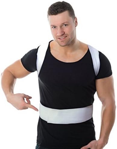 Medical-Grade Adjustable Magnetic Posture Support Back Brace by ComfyCloud (xxx-Large)