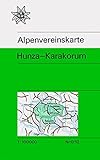 karakorum evo gtx  Hunza - Karakorum: Topographische Karte 1:100.000 (Alpenvereinskarten)