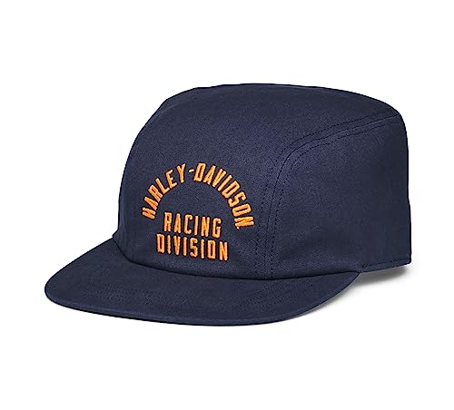 Gorra de carreras Harley-Davidson azul para tus rutas en moto y el día a día