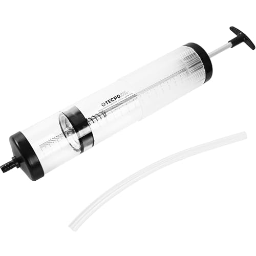 Foto von TECPO Motor Öl Wechsel Absaugpumpe Umfüllpumpe 500 ml Handpumpe Getriebeöl absaugen mit Füllstandanzeige
