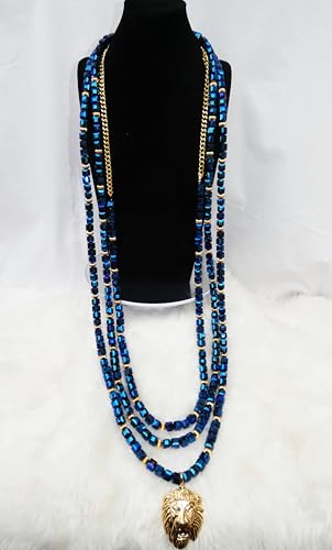 Collar de cuentas africanas para fiestas y bodas tradicionales 5