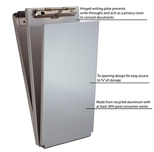 Saunders Silver A-Holder Recycled Aluminum Form Holder - Fits 4.75 X 9.5 Inch Size Documents - Ideal For Home, Office, And Business Use (10003) #TOP1