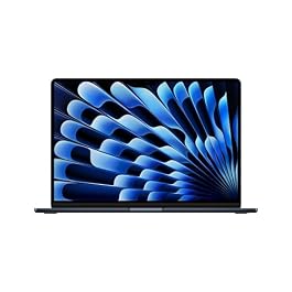 Apple 2024 MacBook Air 15-inch Laptop with M3 chip: 15.3-inch Liquid Retina Display, 8GB Unified Memory, 256GB SSD Storage, Backlit Keyboard, 1080p FaceTime HD Camera, Touch ID; Midnight