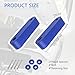 2PCS Car Hood Spacers with Tool Set,Hood Vents for Cars Spacers Helps Dissipate Engine Heat,Universal Car Accessories Car Hood Vent Spacer Riser Washers Fits Cars Trucks SUVs (Blue)