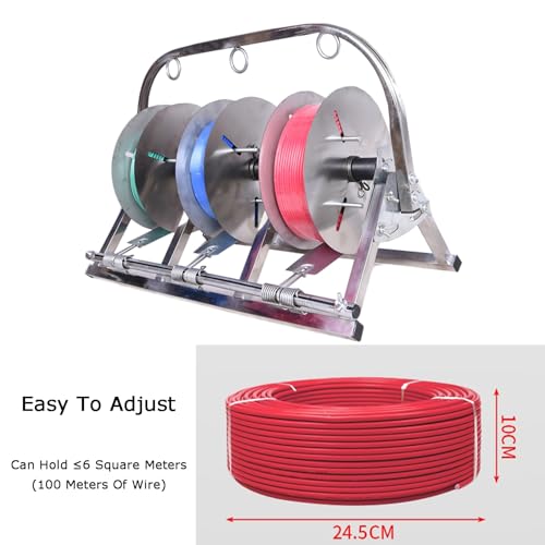 Distribuidor de cables con desenrollado fluido para bobinadoras y paracord de pie 6