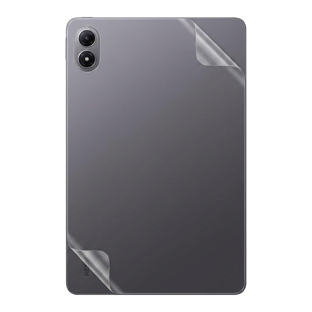 Saco Hydrogel Back Screen Guard Compatible for Redmi Pad 2 Pro 12.1 Inch (2026) / Redmi Pad Pro 12.1 Inch (2024) – Flexible Soft Back Film, Bubble-Free, Scratch Resistant, HD Clear Back Protection-image-32
