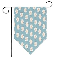 Gartenflagge Frühlingsblumen – Doppelseitig Bedruckt, Wetterfest Aus Jute, 30,5x45,7 Cm