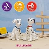 Bullyland 12513 - Spielfigur Pongo aus Walt Disney 101 Dalmatiner, ca. 6,5 cm, detailgetreu, ideal als kleines Geschenk für Kinder ab 3 Jahren, Schwarz