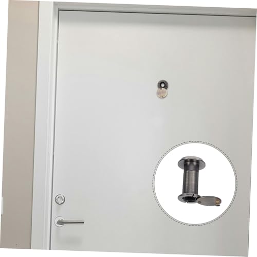 SHINEOFI mirilla para puerta con ángulo amplio de 220 grados y cubierta de privacidad para apartamentos, hoteles y hogares. Seguridad mejorada con visión y reducción miniatura 6