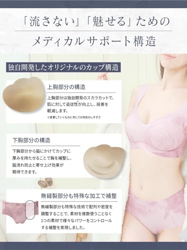 Amazon | DRMETHOD ZEROISM ゼロイズム シームレスブラ 縫い目ゼロ