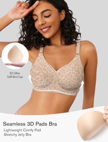 Image of Avidlove Wireless Bras for Women Push Up No Underwire Bra Full Coverage Seamless Bralettes Support Comfortable Everyday Bra