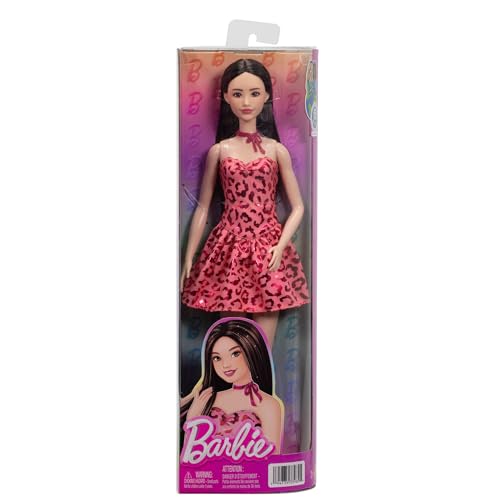 Image of Barbie Fashionistas Doll #246 Black Hair Leopard Outfit