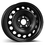 copricerchi ford fiesta 15 Compatibile con Ford Puma ALCAR STAHLRAD - cerchio in acciaio - 7037 - Black - 6.50 x 16 - 5/108.00/45/63.40