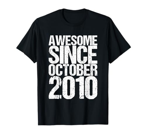 Awesome Since October 2010 T-Shirt