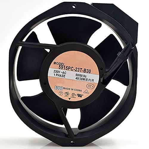 Ventilador 230V 40W 17238 con rodamiento de alta durabilidad 172x150 mm para uso continuo