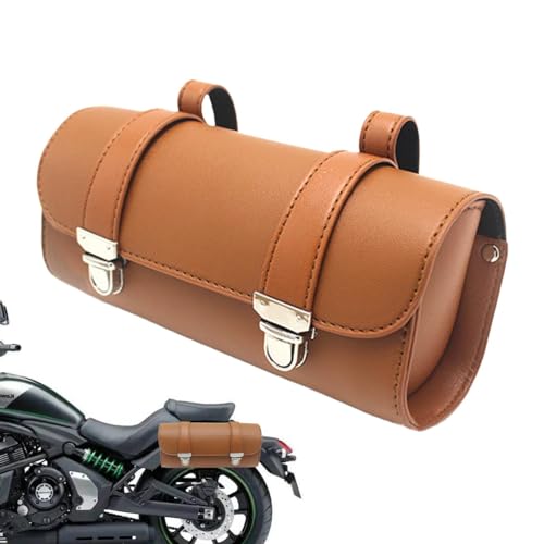 Clés de vélo de route et outils : sac de selle étanche en cuir