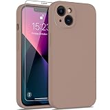 DEENAKIN iPhone 13 Case with Screen Protector,Enhance Camera Protection,Soft Flexible Silicone Gel R