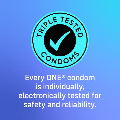 ONE Condoms UltraFeel | Latex Condoms, Condom and Lubricant Combo Pack, 40 Pack