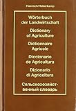 Diccionario de agricultura -Alemán-Inglés-...