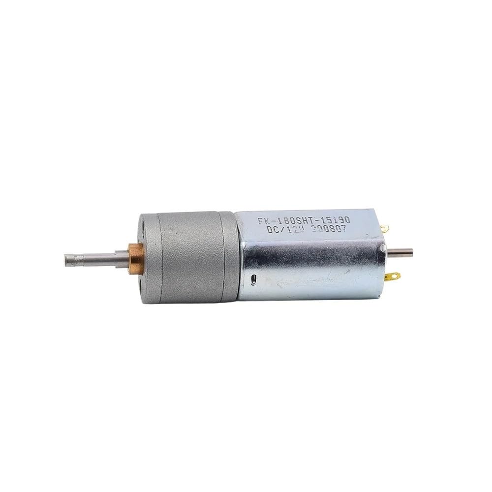 Motor de baja velocidad 65 RPM con caja de cambios metálica CC