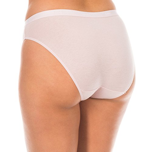 Dim Slip Les Pockets Ecodim In Cotone Comfort Donna X3, Pelle/Rosa/Perla, M - 4