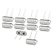 Aexit 10PCS Throught Networking Products Hole Passive Quartz Wireless Access Points Crystal Oscillator