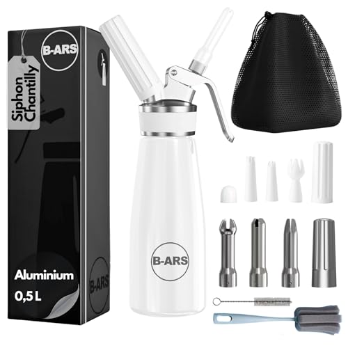 B-ARS Siphon Chantilly 500ml Aluminium