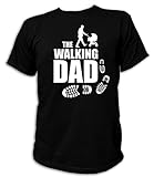 Artdiktat T-Shirt Camiseta para Hombre - The Walking Dad - Padre niño Cochecito, Größe M,...