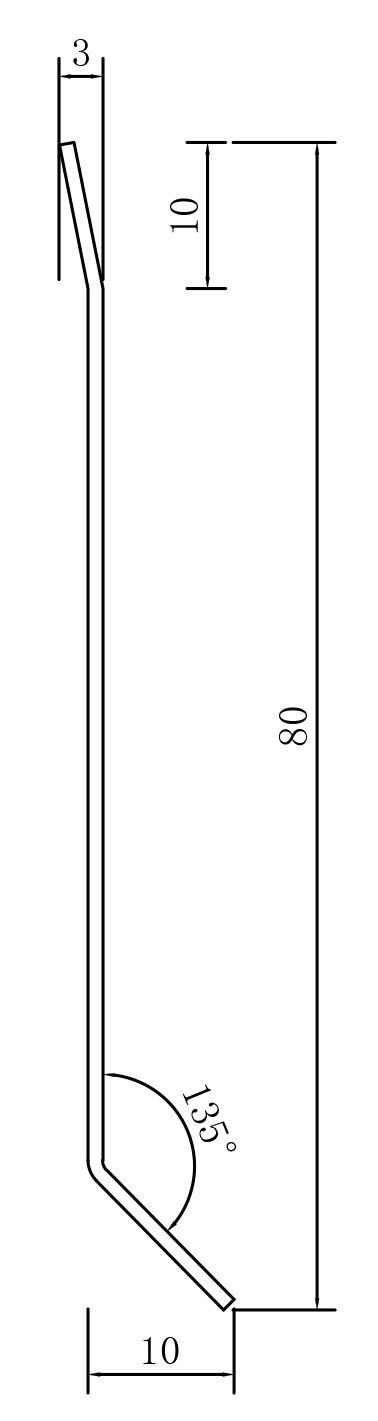 25 METER – Höhe: 80 mm FUCHS Sockelleiste Edelstahl V2A Gebürstet