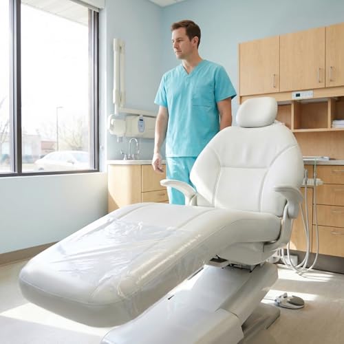 Artibetter 1 Stück Schutzabdeckung für Zahnarztstühle: Transparente waschbare Fußmatte - Multifunktionaler Fußschutz für Behandlungsliegen, Kosmetikstühle & Praxis