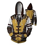 mortal kombat xl ps4 combos Mortal Kombat Impresas con capucha, perfecto para ropa diaria casual, cosplay anime, fiesta temática, etc.