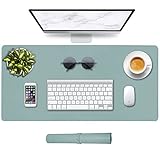 Alfombra para Mouse, EASYTAO Protector de Almohadilla de Escritorio, Tapete de Escritura Impermeable Antideslizante para...