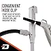 DeWay Battery-Powered Stick Fuel Transfer Pump with Hand Trigger Nozzle, 3.2GPM Flow Rate & 51” Clear Transfer Hose, Fits Most Gas Cans for Pumping Gasoline, Kerosene, Diesel & Non-Potable Water