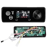 Smart WiFi Pellet Grill Controller Replacement for Pit Boss 440-1600 Sportsman, Navigator, Mahogany, NASCAR, PID Temperature Controller, App-Enabled Thermostat Controller, 180°F to 500°F Range