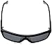 Spy Optic Flynn Oversized Sunglasses, One Size (Matte Black Frame/Grey Lens)