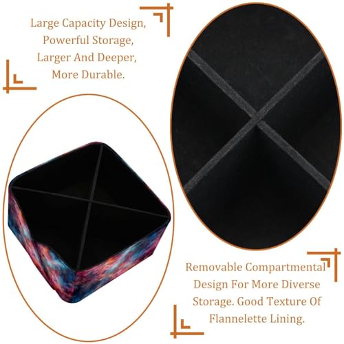 Boîte de rangement de bureau galaxie rose : créez un cocon de douceur créative